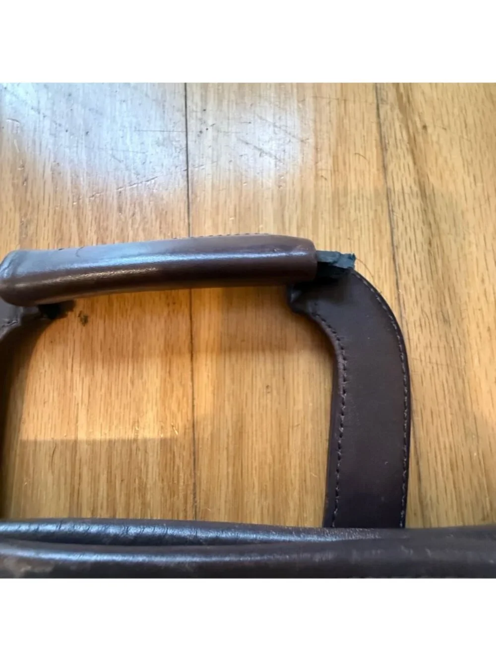 Vintage Coach Brown Leather Messenger Bag *Imperfections F1369